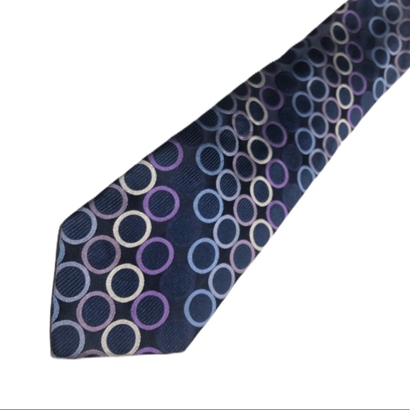 MICHAEL Michael Kors Other - Michael Michael Kors Tie Purple Blue 100% Silk